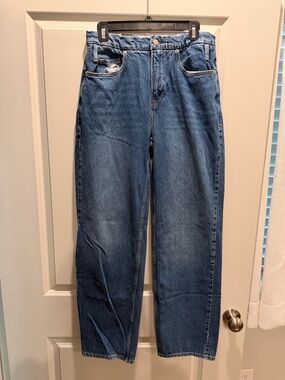 Good American Men's Straight-Leg Blue Jeans